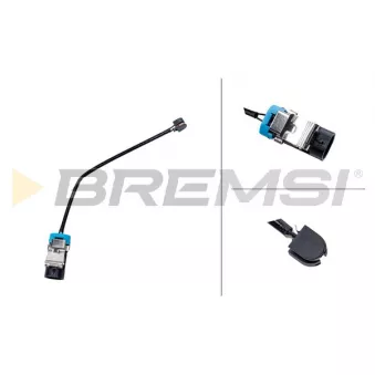 BREMSI WI0446 - Contact d'avertissement, usure des plaquettes de frein
