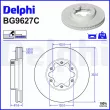 DELPHI BG9627C - Jeu de 2 disques de frein avant