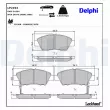 DELPHI LP2194 - Jeu de 4 plaquettes de frein avant