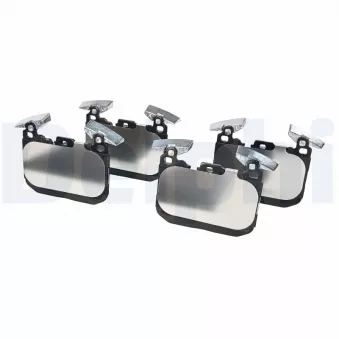 Jeu de 4 plaquettes de frein avant DELPHI LP2449 pour BMW Série 1 120 d xDrive - 205cv