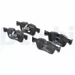 DELPHI LP2690 - Jeu de 4 plaquettes de frein avant