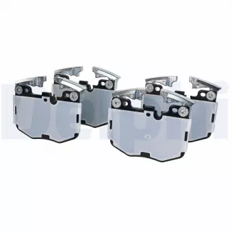 Jeu de 4 plaquettes de frein avant DELPHI LP3235 pour BMW Série 7 740 i,Li - 333cv