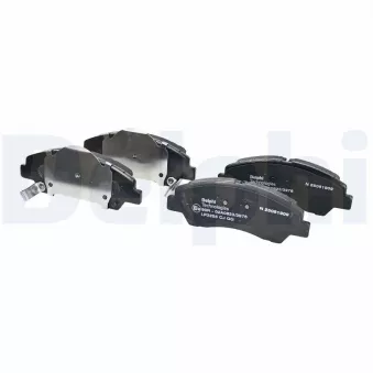 DELPHI LP3265 - Jeu de 4 plaquettes de frein avant