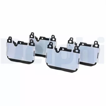 Jeu de 4 plaquettes de frein avant DELPHI LP3597 pour BMW X1 sDrive 20 d - 190cv