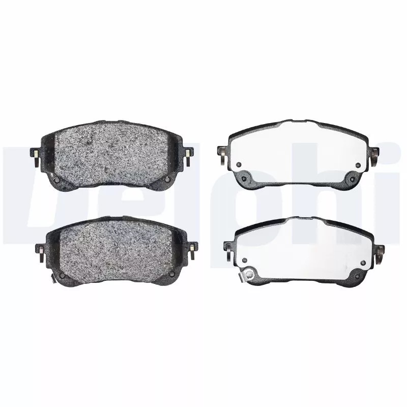 Jeu de 4 plaquettes de frein avant DELPHI LP3609 - Visuel 1