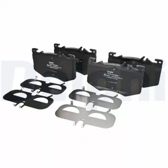 Jeu de 4 plaquettes de frein avant DELPHI LP3620 pour MERCEDES-BENZ CLA AMG CLA 45 4-matic+ - 387cv