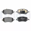 DELPHI LP3709 - Jeu de 4 plaquettes de frein avant