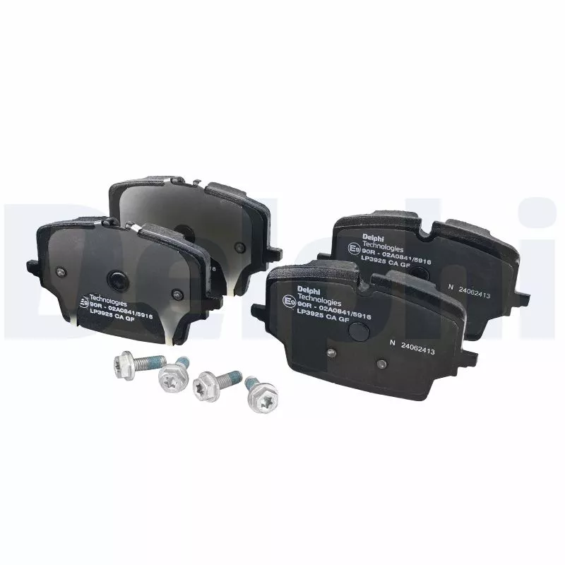 Jeu de 4 plaquettes de frein avant DELPHI LP3925 - Visuel 2