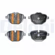 DELPHI LP5052EV - Jeu de 4 plaquettes de frein arrière
