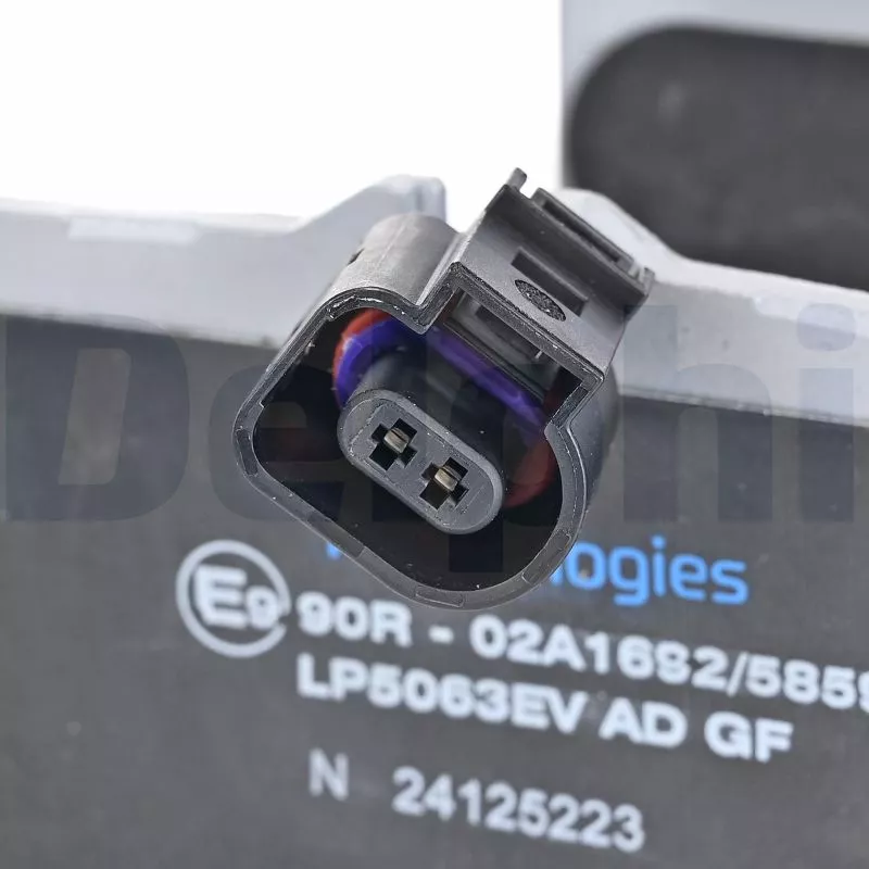 Jeu de 4 plaquettes de frein arrière DELPHI LP5063EV - Visuel 1