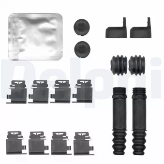 Kit d'accessoires, plaquette de frein à disque DELPHI LX0815 pour MERCEDES-BENZ SPRINTER 415 CDI RWD 150cv