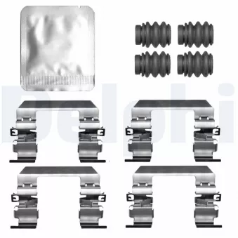 Kit d'accessoires, plaquette de frein à disque DELPHI OEM 58101P2A80