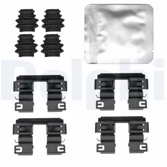 Kit d'accessoires, plaquette de frein à disque DELPHI LX0838 pour RENAULT R19 1.6 T-GDi Hybrid 48V - 150cv