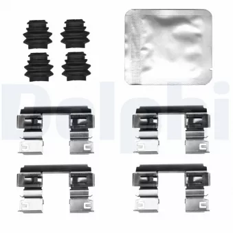 Kit d'accessoires, plaquette de frein à disque DELPHI OEM 58302S1A70