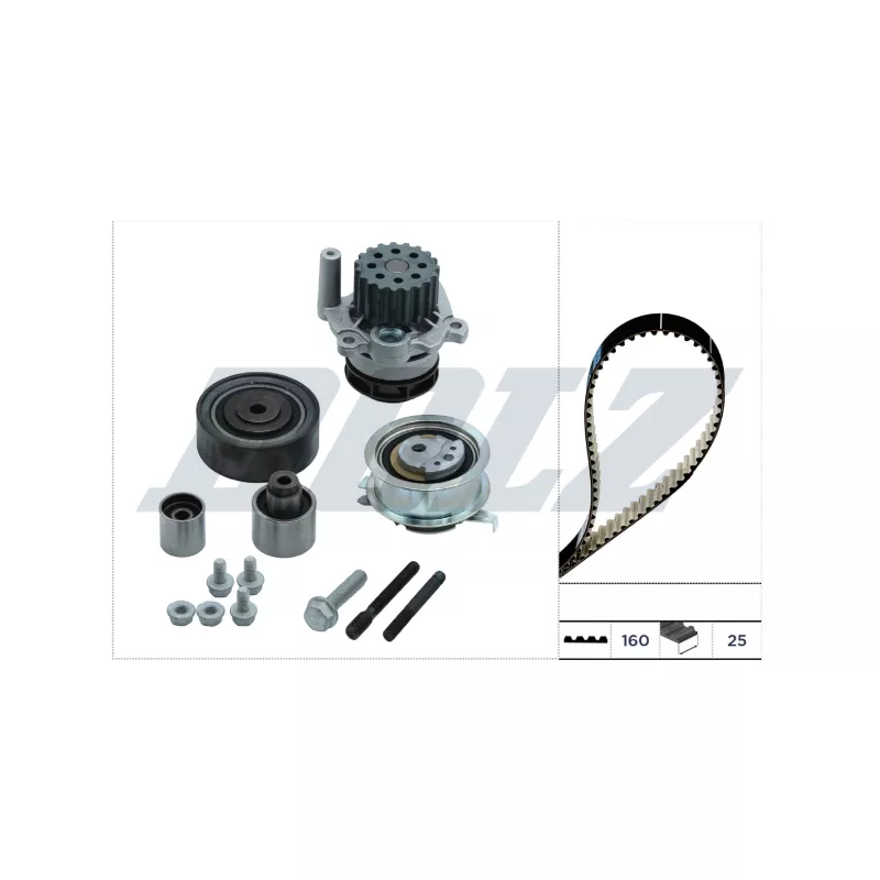 Pompe à eau + kit de courroie de distribution DOLZ KD100 - Visuel 1