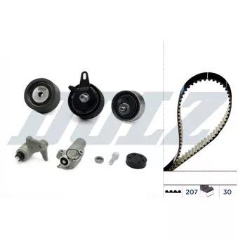 Kit de courroie crantée DOLZ SKD327 pour ISUZU TROOPER 2.5 TDI - 163cv