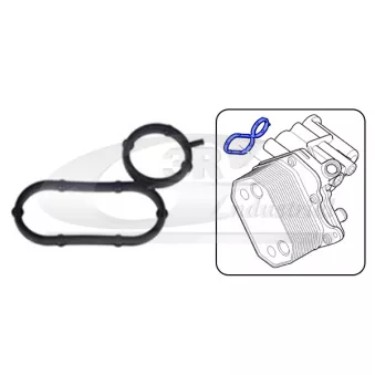 3RG 76204 - Joint, radiateur d'huile