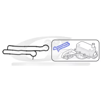 3RG 76301 - Joint, radiateur d'huile