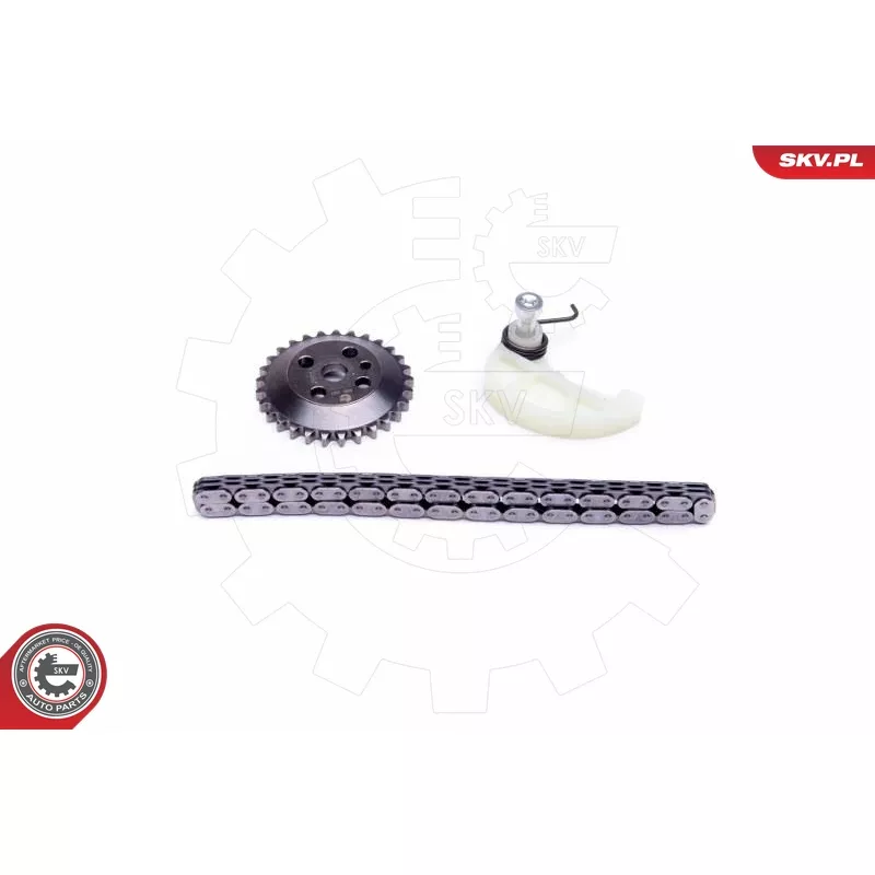 Kit de chaînes, commade de pompe à huile ESEN SKV 21SKV109 - Visuel 1