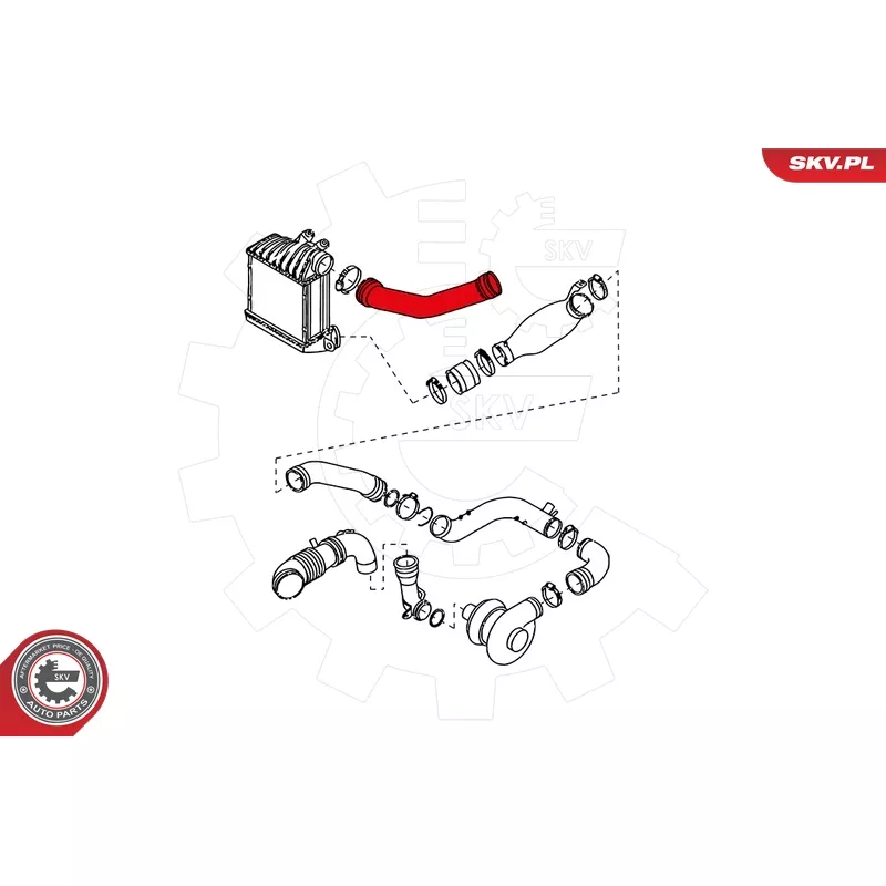 Gaine de suralimentation ESEN SKV 24SKV035 - Visuel 2