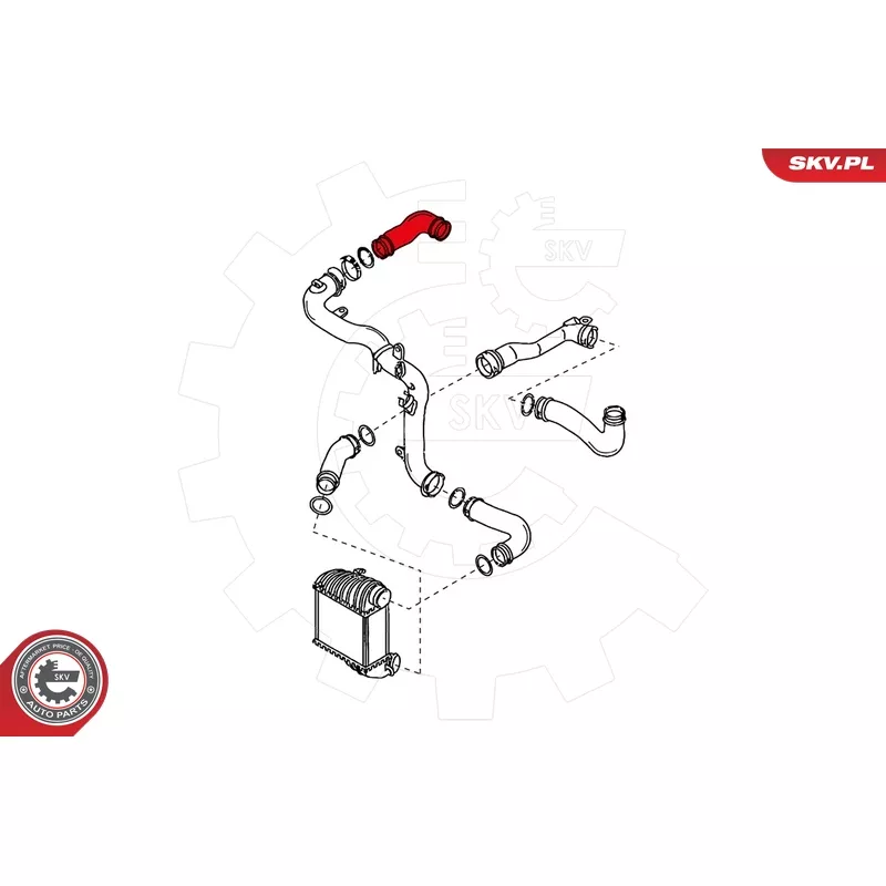 Gaine de suralimentation ESEN SKV 24SKV038 - Visuel 2