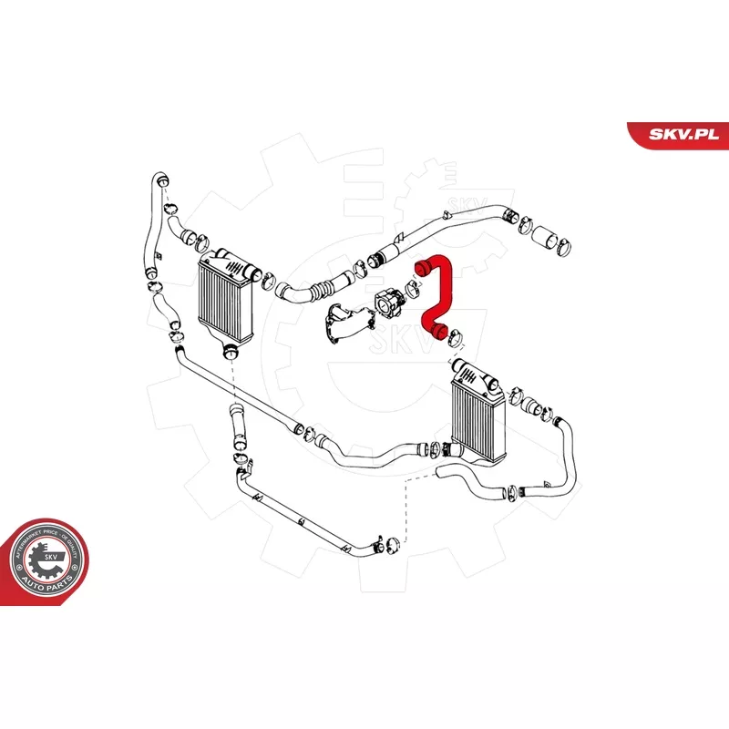 Gaine de suralimentation ESEN SKV 24SKV084 - Visuel 2