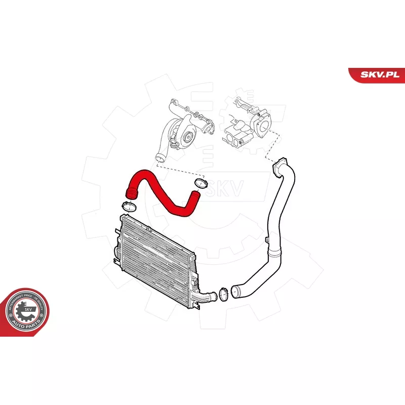 Gaine de suralimentation ESEN SKV 24SKV793 - Visuel 2