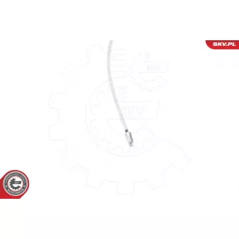 Tirette à câble, frein de stationnement arrière gauche ESEN SKV 25SKV056 pour CITROEN C5 2.2 HDI - 133cv