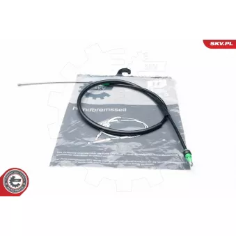 Tirette à câble, frein de stationnement arrière gauche ESEN SKV 25SKV236 pour PEUGEOT PARTNER 1.9 D - 69cv