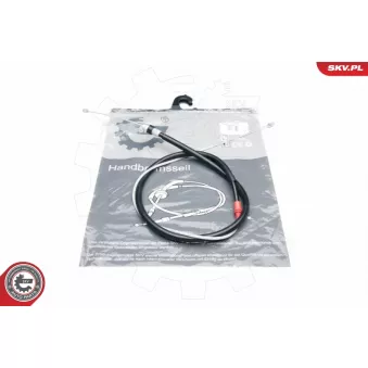 Tirette à câble, frein de stationnement arrière gauche ESEN SKV 25SKV246 pour PEUGEOT 207 1.4 - 73cv