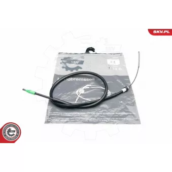 Tirette à câble, frein de stationnement arrière gauche ESEN SKV OEM 7700424924