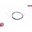ESEN SKV 25SKV426 - Tirette à câble, frein de stationnement arrière gauche