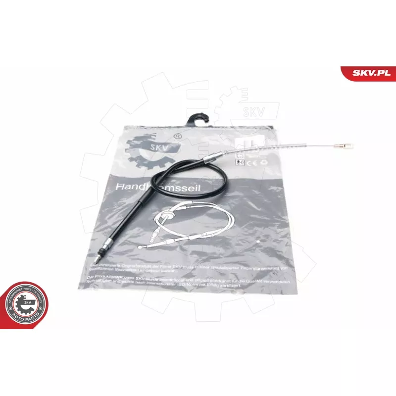 Tirette à câble, frein de stationnement ESEN SKV 25SKV503 - Visuel 1