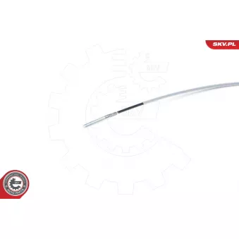 Tirette à câble, frein de stationnement arrière gauche ESEN SKV OEM 1H0609721D