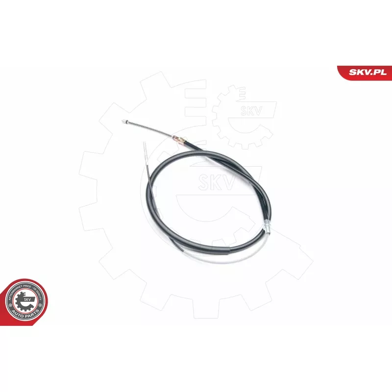 Tirette à câble, frein de stationnement arrière gauche ESEN SKV 25SKV666 - Visuel 1