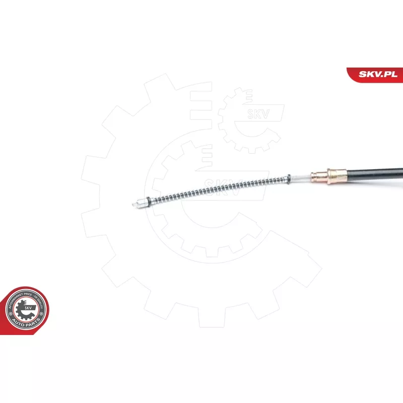 Tirette à câble, frein de stationnement arrière gauche ESEN SKV 25SKV666 - Visuel 2