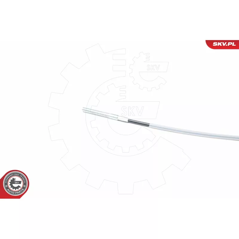 Tirette à câble, frein de stationnement arrière gauche ESEN SKV 25SKV676 - Visuel 2