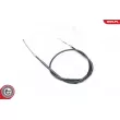 ESEN SKV 25SKV806 - Tirette à câble, frein de stationnement arrière gauche