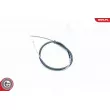ESEN SKV 25SKV836 - Tirette à câble, frein de stationnement arrière gauche