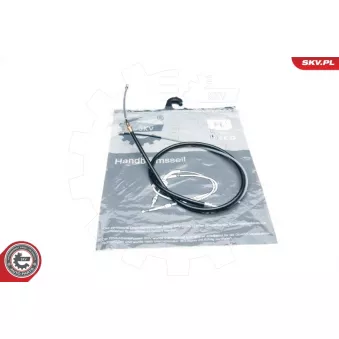 Tirette à câble, frein de stationnement arrière gauche ESEN SKV OEM 1J0609721G