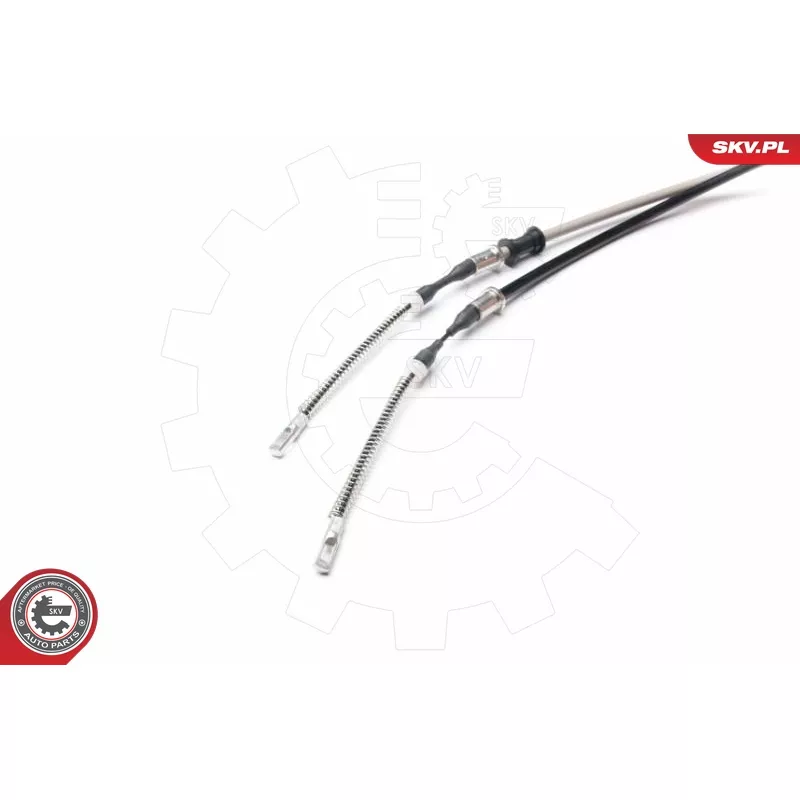 Tirette à câble, frein de stationnement arrière gauche ESEN SKV 26SKV046 - Visuel 2