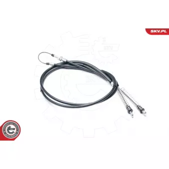 Tirette à câble, frein de stationnement arrière gauche ESEN SKV 26SKV336 pour FIAT CINQUECENTO 0.7 i - 30cv