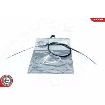 Tirette à câble, frein de stationnement arrière gauche ESEN SKV OEM 6K0609721C