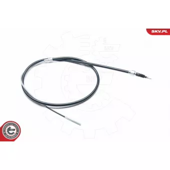 Tirette à câble, frein de stationnement arrière gauche ESEN SKV OEM 6N0609721K