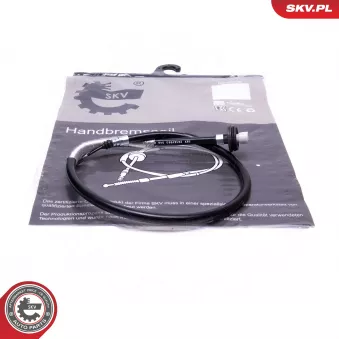 Tirette à câble, frein de stationnement arrière gauche ESEN SKV 26SKV863 pour DACIA DOKKER 2.0 DCI - 131cv