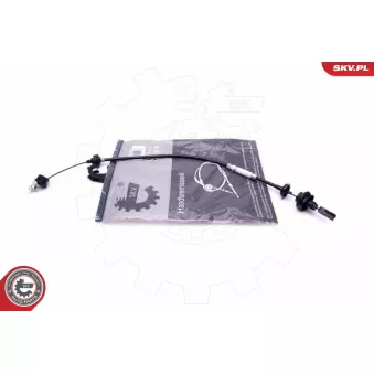 Tirette à câble, commande d'embrayage ESEN SKV 27SKV138 pour PEUGEOT 206 1.6 16V - 109cv