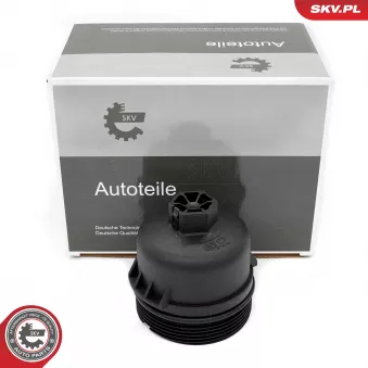 Couvercle, boîtier du filtre à huile ESEN SKV 31SKV261 pour OPEL MERIVA 1.6 16V - 120cv