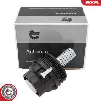 Couvercle, boîtier du filtre à huile ESEN SKV 31SKV457