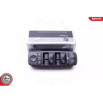 Interrupteur, lève-vitre ESEN SKV 37SKV075 pour MERCEDES-BENZ CLASSE A A 200 TURBO - 193cv