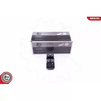 Interrupteur, lève-vitre ESEN SKV 37SKV145 pour HYUNDAI I30 2.0 TDI - 143ch